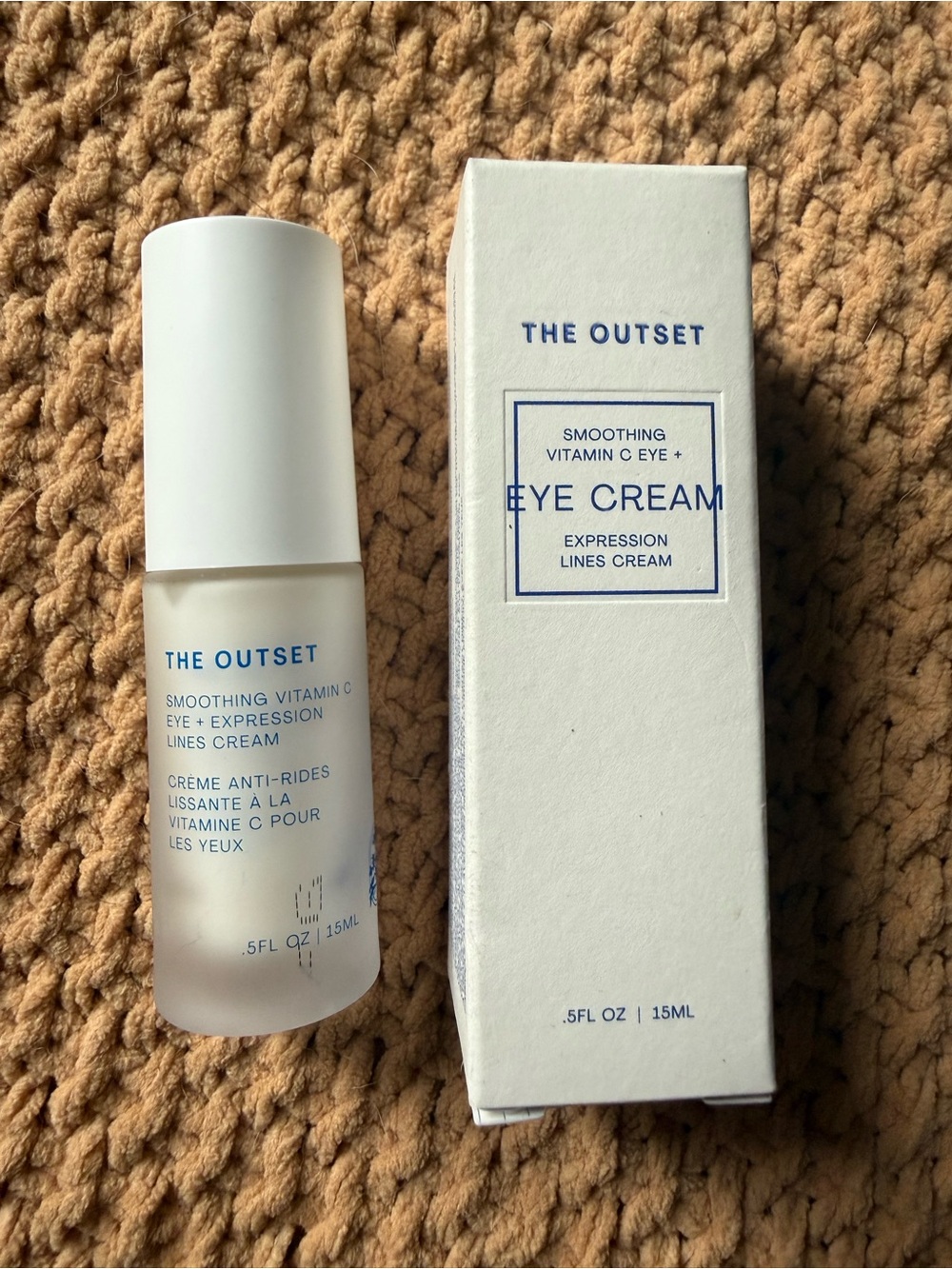 The Outset Smoothing Vitamin C Eye Cream — White